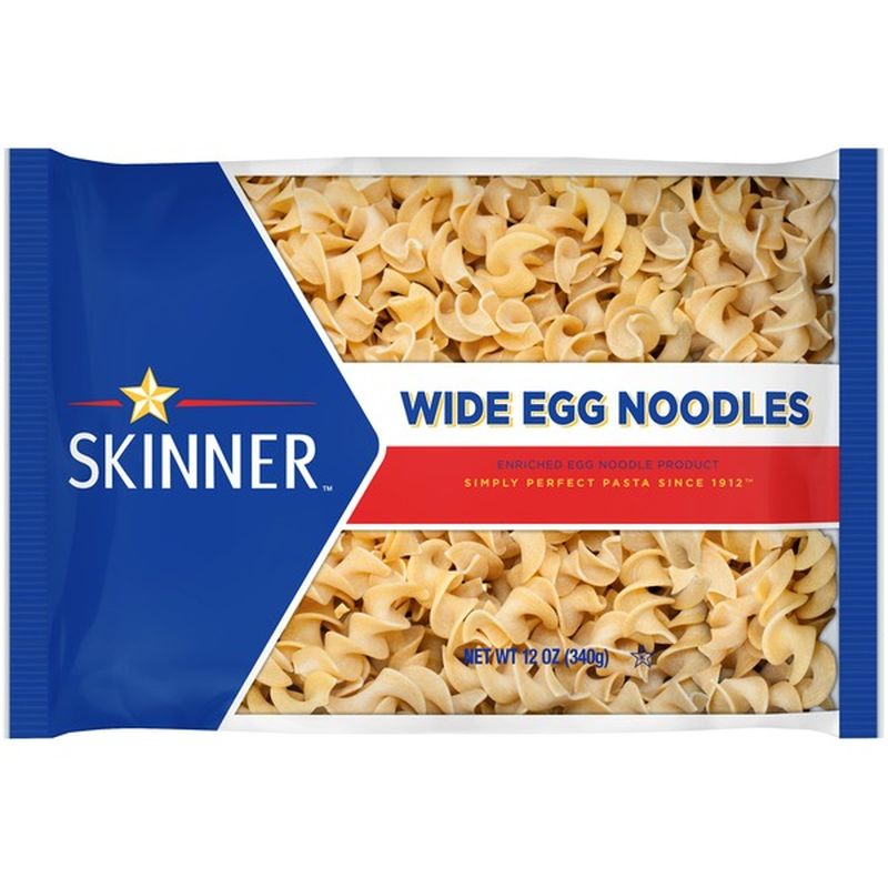 Skinner Wide Egg Noodles (340 g) Instacart