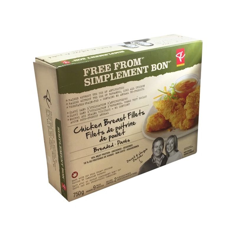 President's Choice Free Chicken Fillets (750 g) Instacart