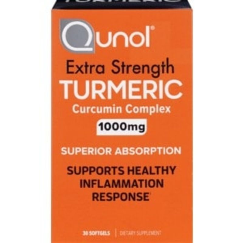 Qunol Turmeric Curcurmin Complex, Extra Strength, 1000 mg, Softgels (30
