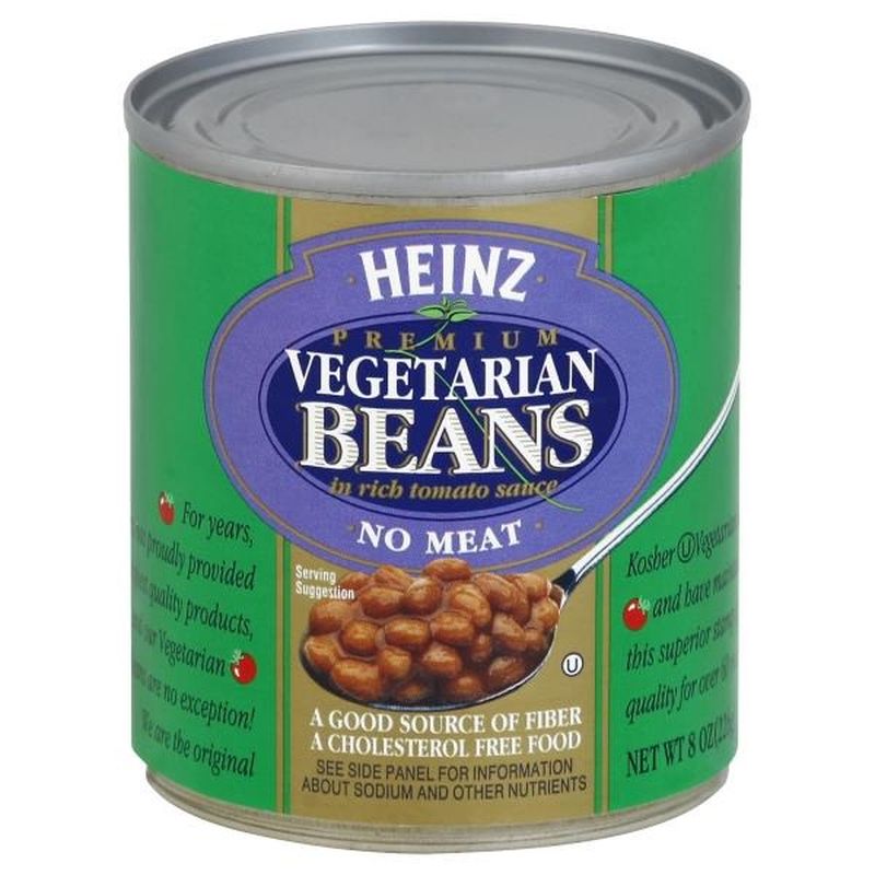 Heinz Vegetarian Beans in Rich Tomato Sauce (8 oz) Instacart