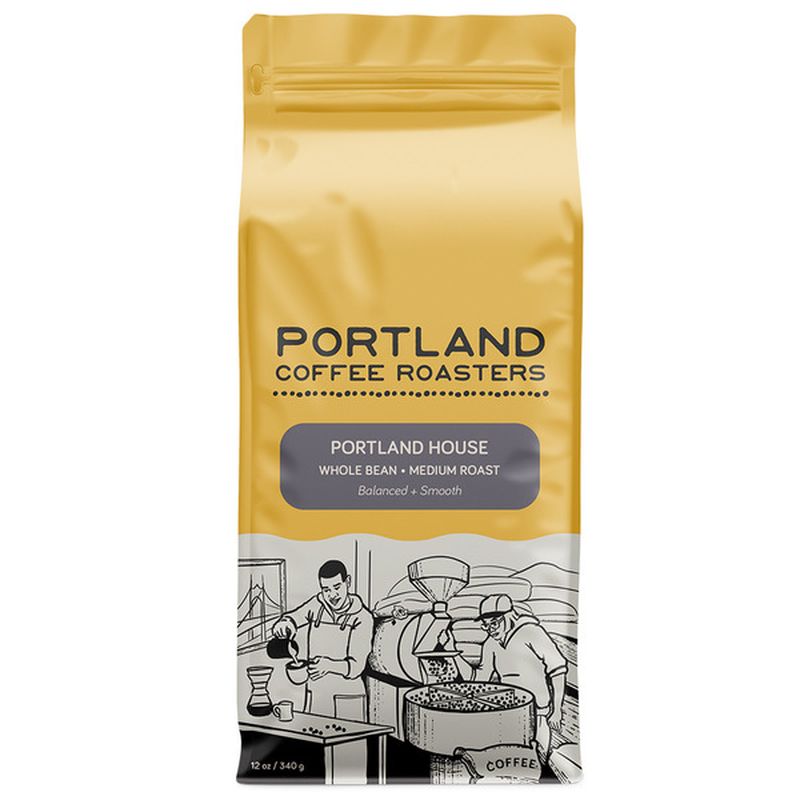 Portland Coffee Roasters Whole Bean Portland House Coffee (12 oz