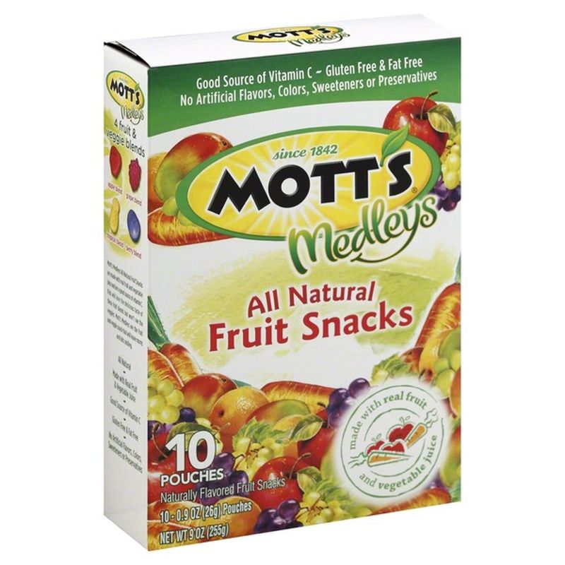 Mott's Fruit Snacks, Assorted (10 ct) - Instacart