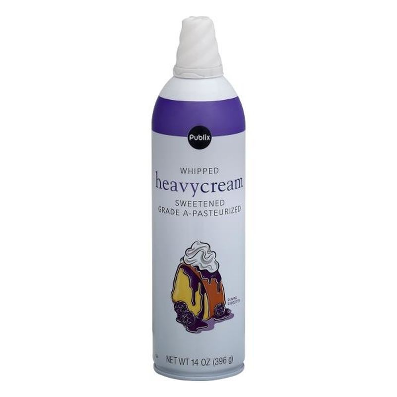 Publix Heavy Cream Sweetened Whipped 14 Oz Instacart