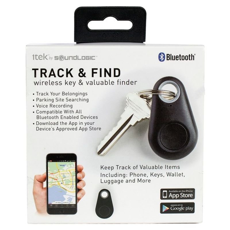 Soundlogic Black Track & Find Bluetooth Device