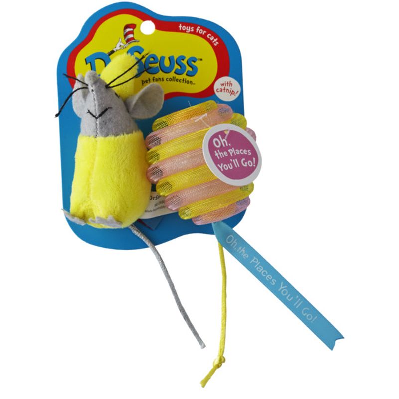 Dr.Seuss Oh! The Places You'll Go! Cat Toy