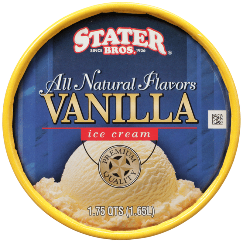 Stater Bros Vanilla Ice Cream (1.75 qt) Instacart