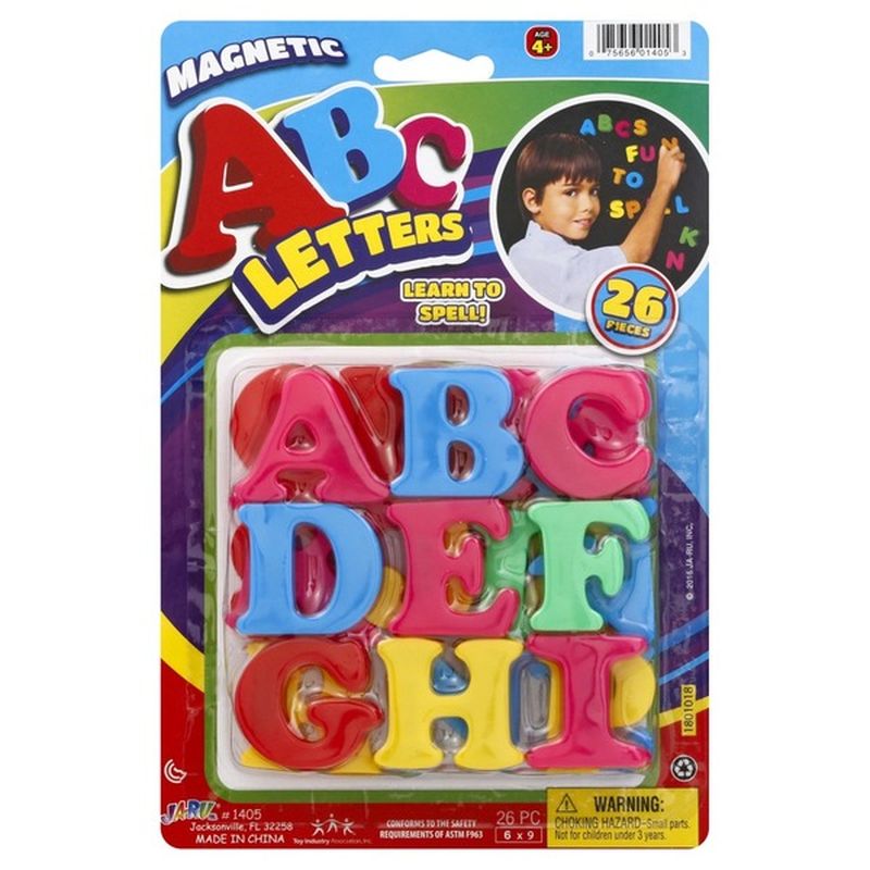Ja-Ru Inc. Magnetic ABC Letters Learn To Spell (1 ct) - Instacart