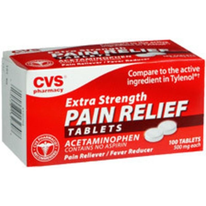 CVS Pharmacy Pain Relief Tablets Extra Strength (100 ct) Delivery or