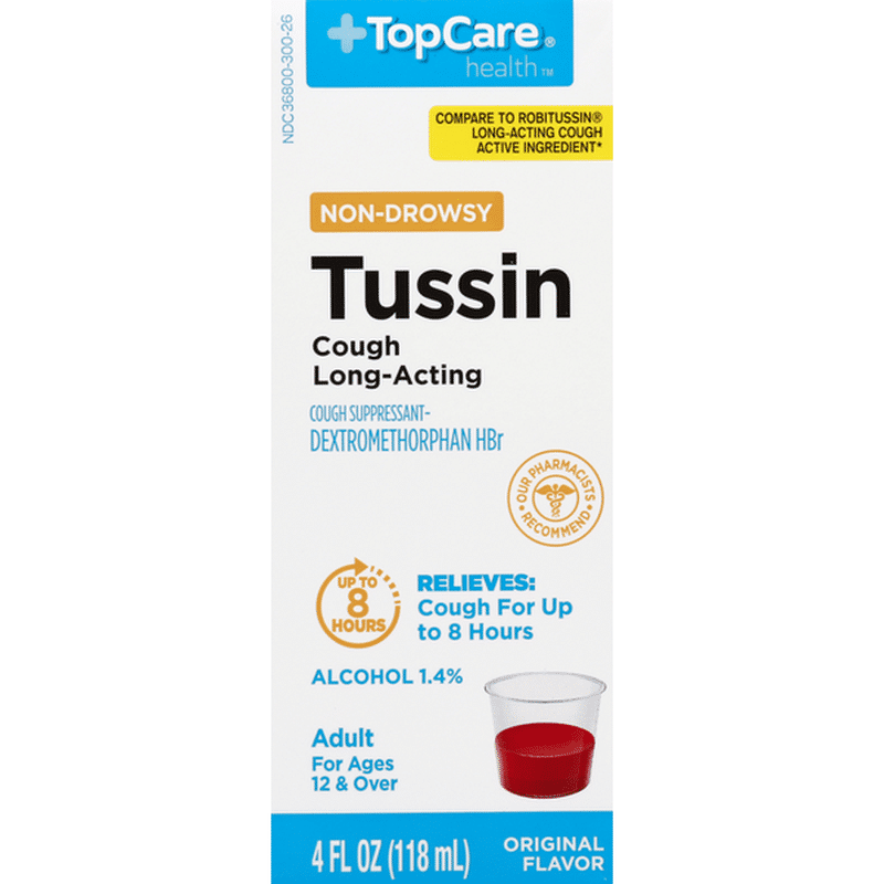 Top Care Tussin, Cough, Original Flavor (4 fl oz) Instacart