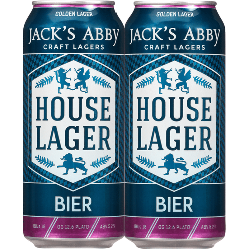 Jack's Abby Beer, House Lager, Golden Lager (12 fl oz) Instacart