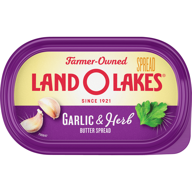 Land O' Lakes Garlic & Herb Butter Spread (6.5 oz) from ...