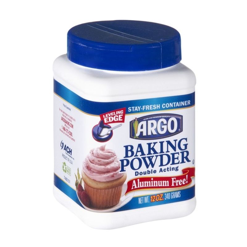 Argo Baking Powder, Double Acting (12 oz) from Vons Instacart