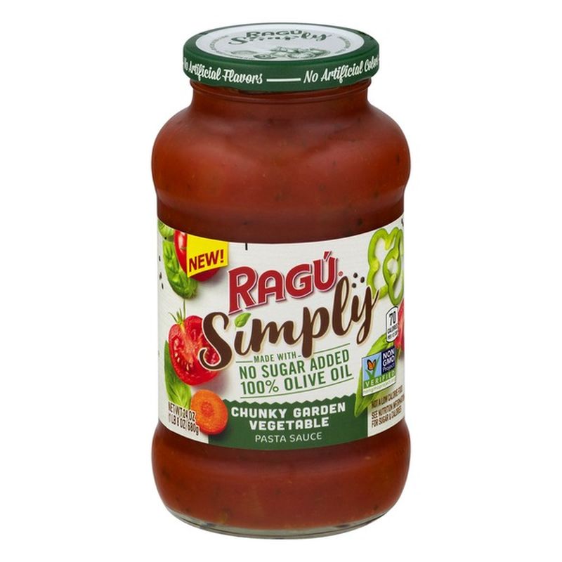 Ragu Simply Pasta Sauce Chunky Garden Vegetable (24 oz) from Safeway