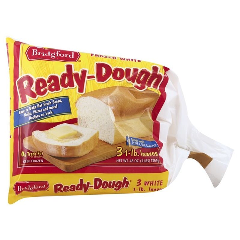 Bridgford ReadyDough, Frozen, White, Loaves (16 oz) Instacart