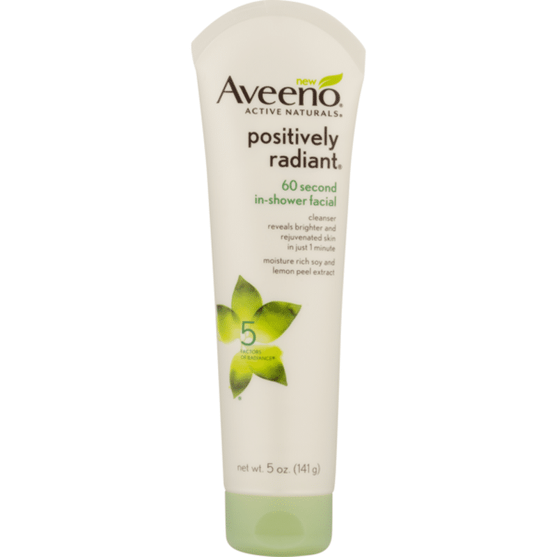 aveeno shower facial