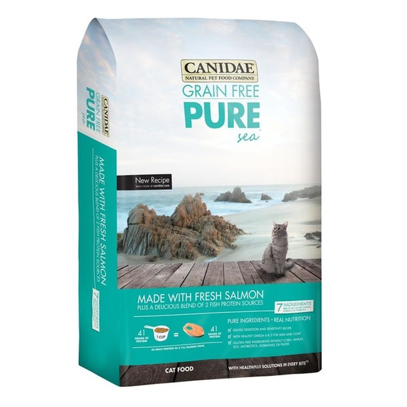 Canidae Grain Free Pure Sea Made With Fresh Salmon Cat Food (4 lb
