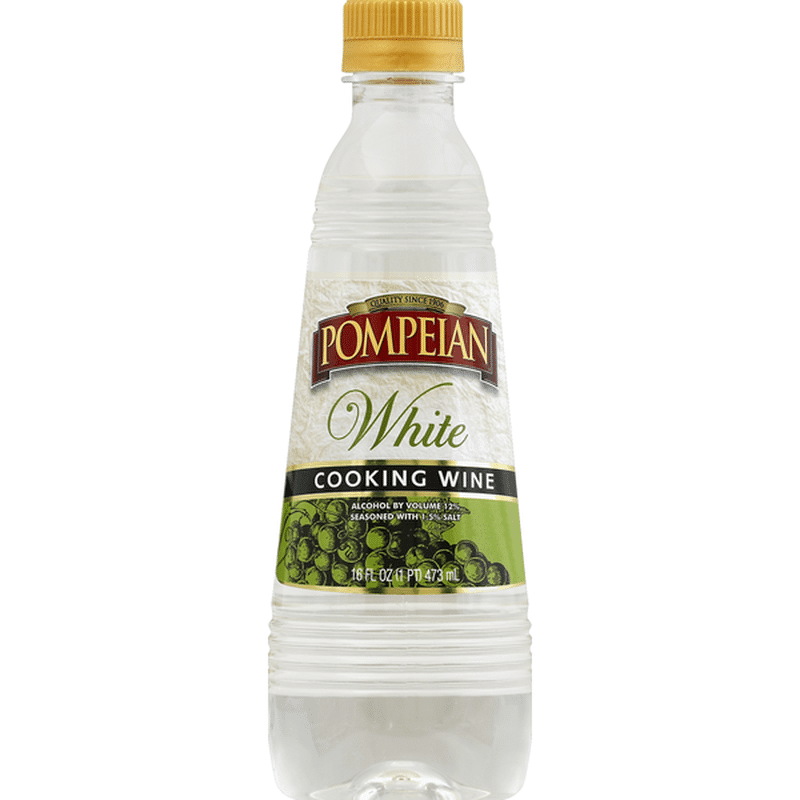 Pompeian Cooking Wine, White (16 oz) Instacart