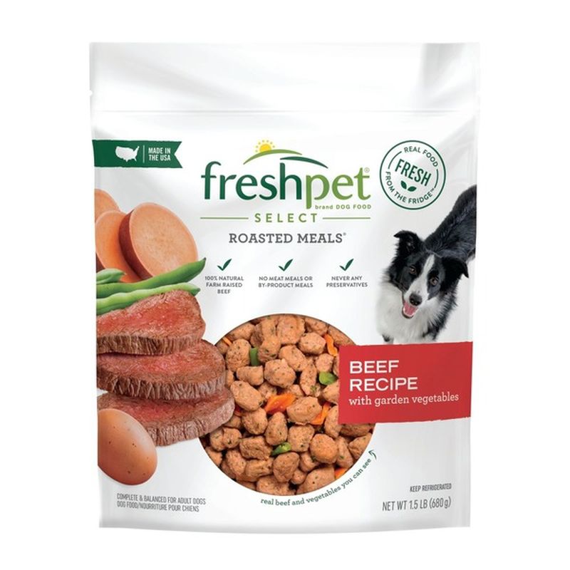 Freshpet Dog Food Beef (1.5 lb) from Stater Bros. Instacart