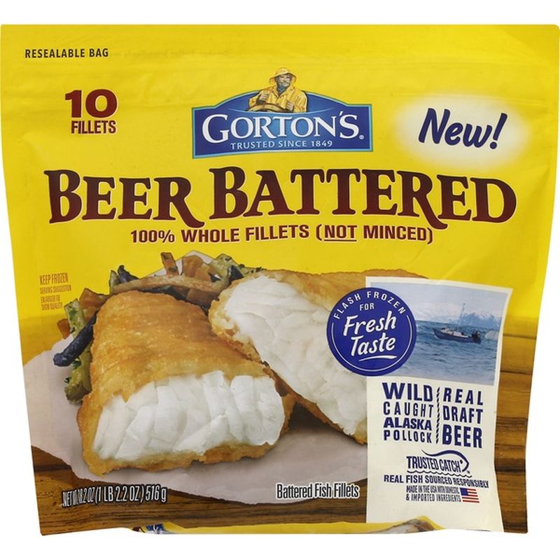 Gorton's Beer Battered Crispy Fish Fillets