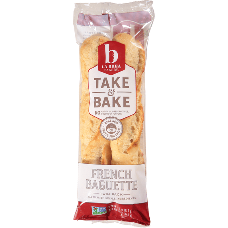 La Brea Bakery French Baguette Twin Pack 2 Ct Delivery Or Pickup Near Me Instacart