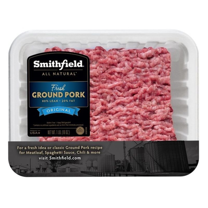 Smithfield Ground Pork (16 oz) Instacart