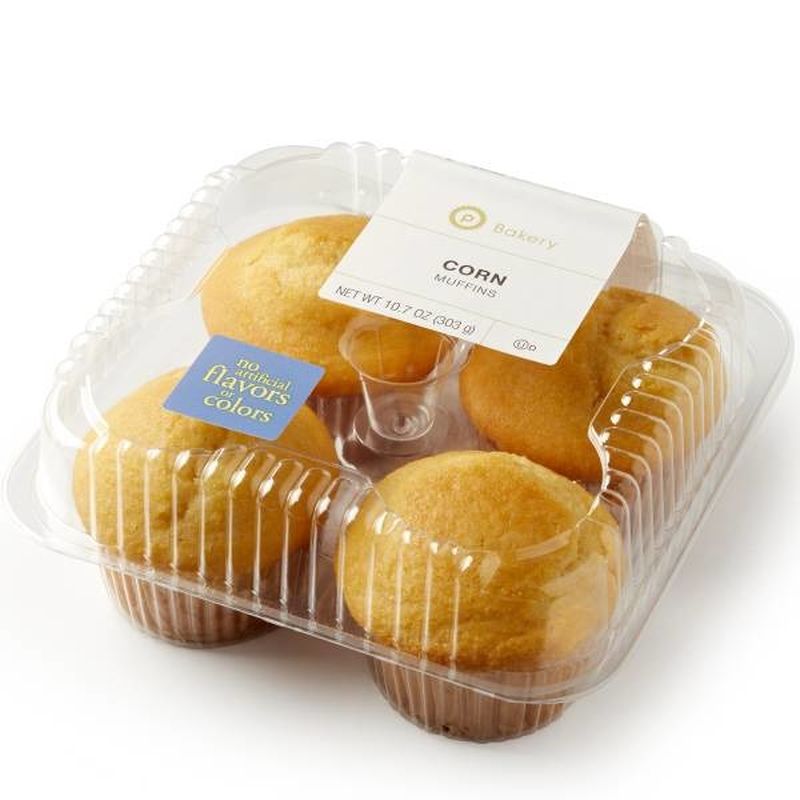 Publix Bakery Corn Muffins 4 Count (10 oz) Instacart