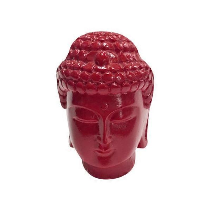 red resin buddha