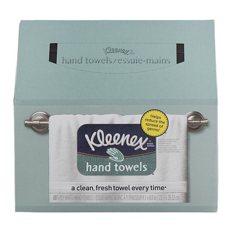 Kleenex Hand Towels White 60 CT (60 ct) Instacart