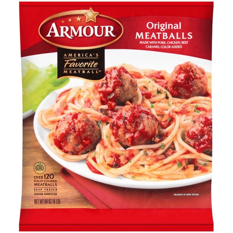 Armour Original Meatballs (64 oz) from Safeway - Instacart