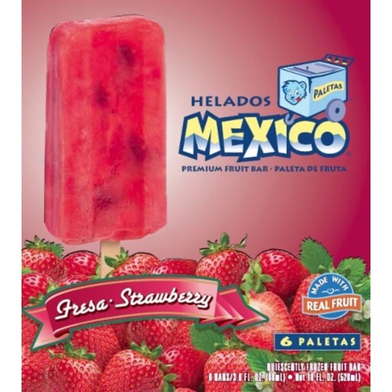 Helados Mexico Fruit Bars Premium Minis Mango Lime Pineapple Variety Pack 1 5 Fl Oz Instacart