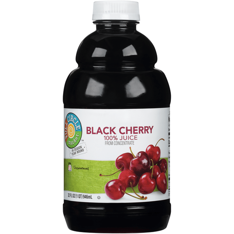 Full Circle All Natural 100 Black Cherry Juice (32 fl oz) from Big Y World Class Market Instacart
