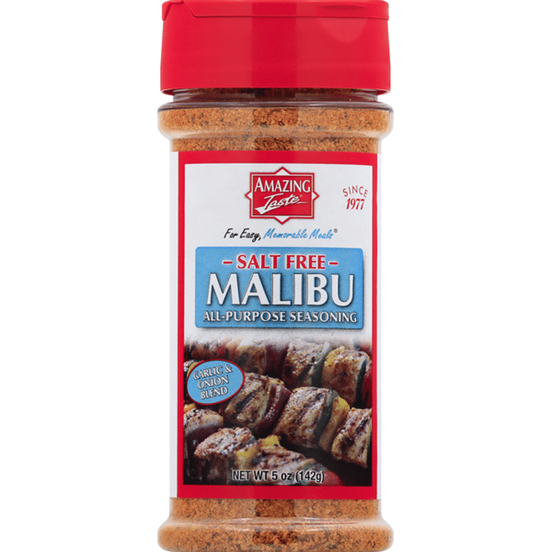 Amazing Taste Seasoning Salt Free All Purpose Malibu 5 Oz Instacart