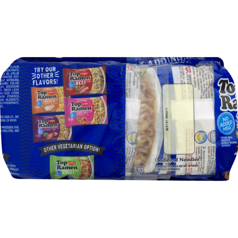 Top Ramen Noodle Soup Soy Sauce (3 oz) from Wegmans Instacart