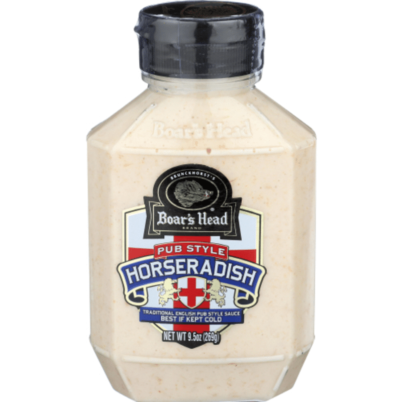 Boar's Head Sauce, Horseradish, Pub Style (9.5 oz) from Sprouts Farmers
