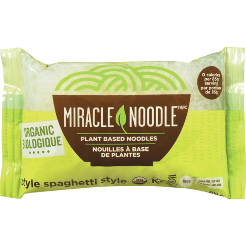 Miracle Noodle Organic Gluten Free One Gram Net Carbs Shirataki Pasta, Spaghetti (7 oz) Delivery