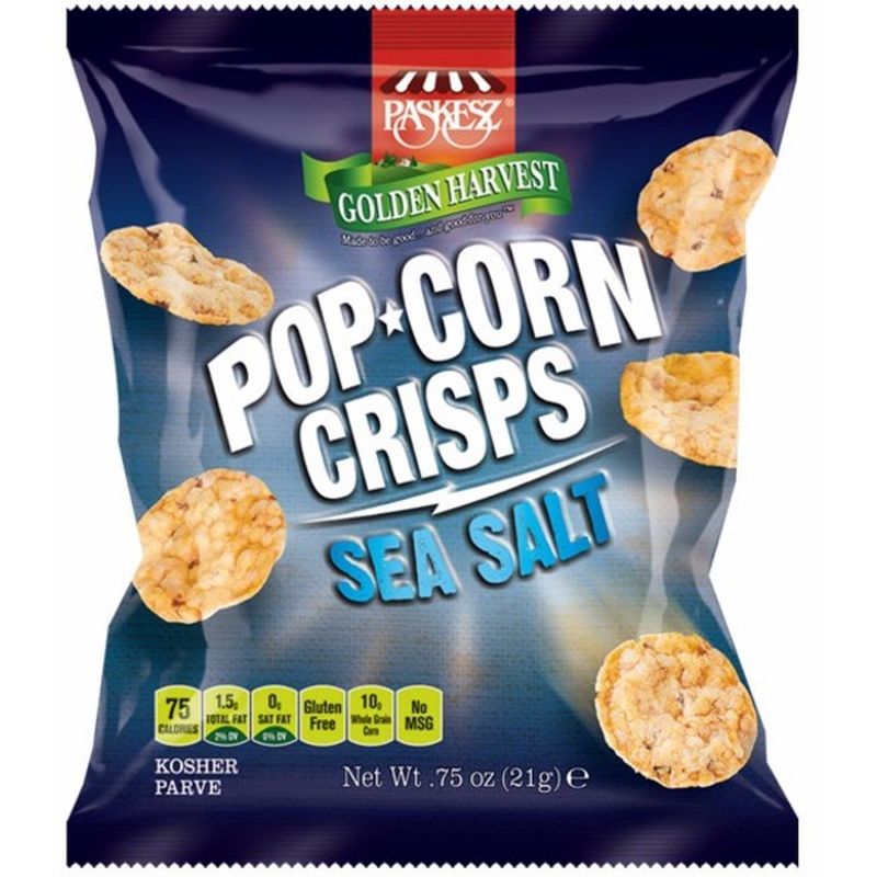 Paskesz Sea Salt Crisps Popcorn