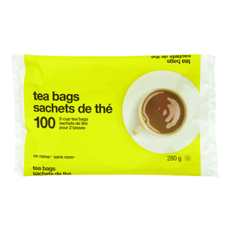 No Name Tea Bags (100 ct) Instacart