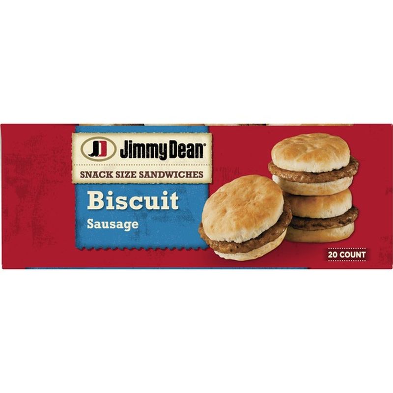 Jimmy Dean Snack Size Sausage Biscuit Sandwiches (20 ct) from FoodsCo Instacart