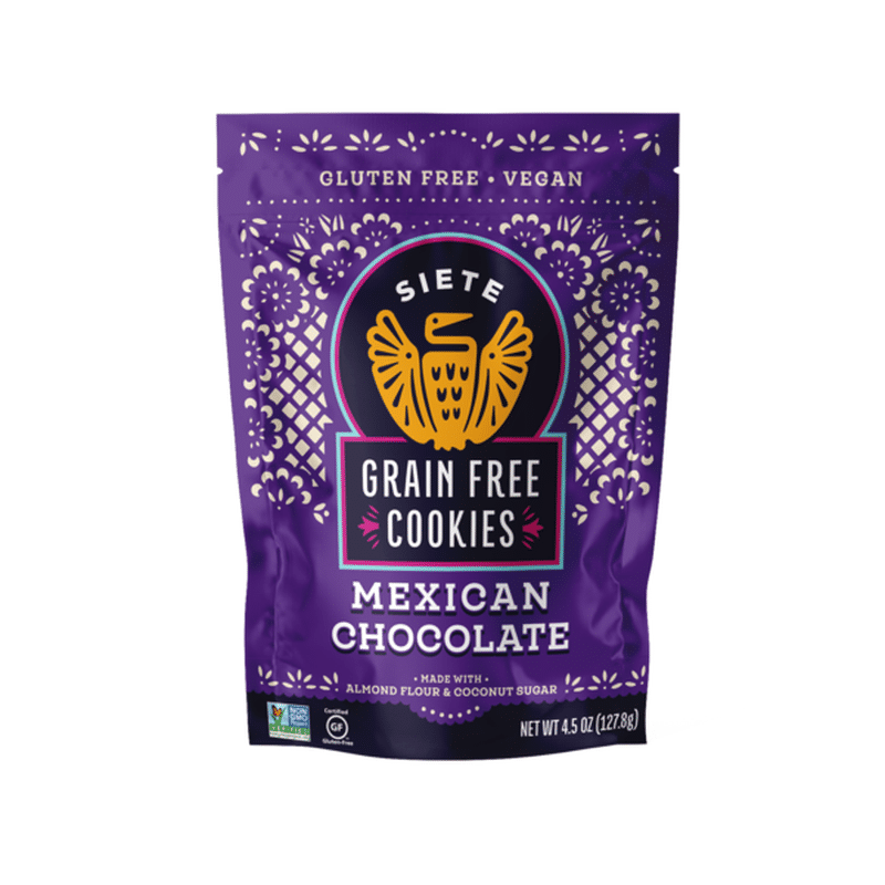 Siete Mexican Chocolate Cookie (4.5 oz) Instacart