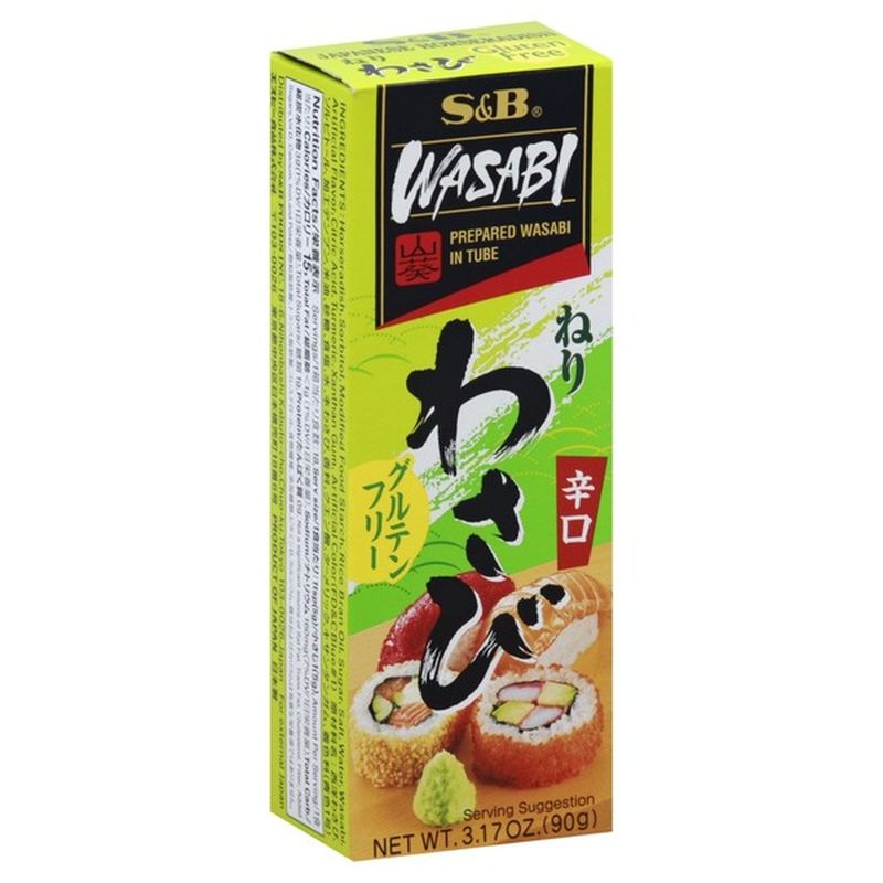 S&b Wasabi, Prepared, In Tube (3.17 oz) from HEB Instacart