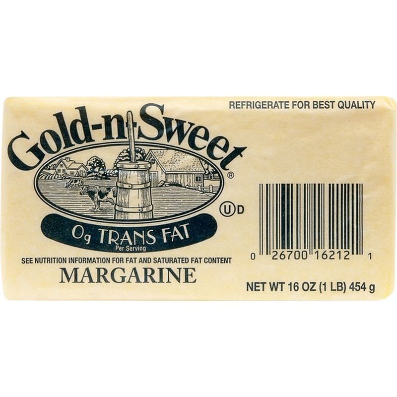 Gold n Sweet 30 x 1 Pound Solid Sweet Margarine (per lb) Instacart