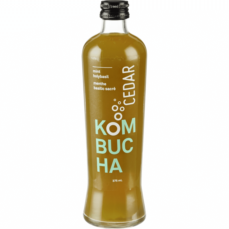 Cedar Hlyba Organic Mint Kombucha