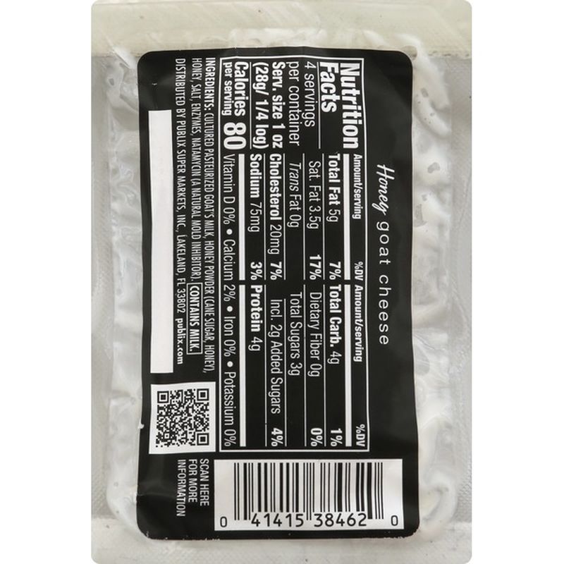 Publix Deli Goat Cheese, Honey (4 oz) Instacart