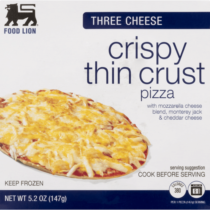 Food Lion Crispy Thin Crust Three Cheese Pizza