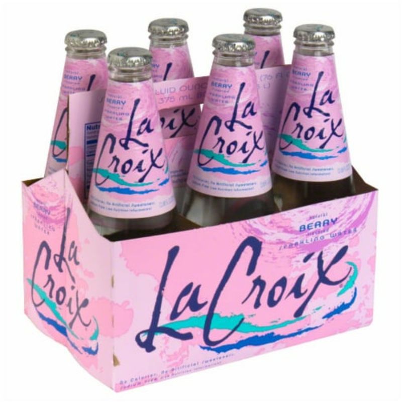 LA Croix Berry Flavored Bottled Water