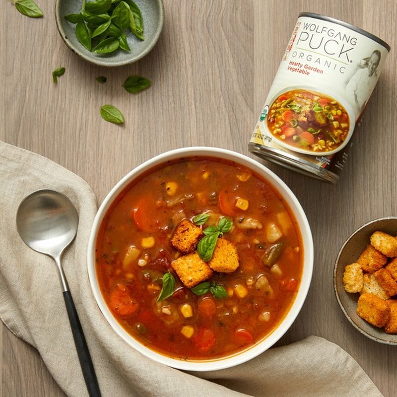 Wolfgang Puck® Hearty Garden Vegetable Soup (14.5 oz) - Instacart