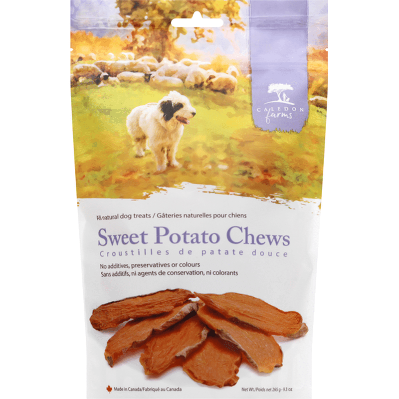 Caledon Farms Dog Treats, Sweet Potato Chews (9.3 oz) Instacart