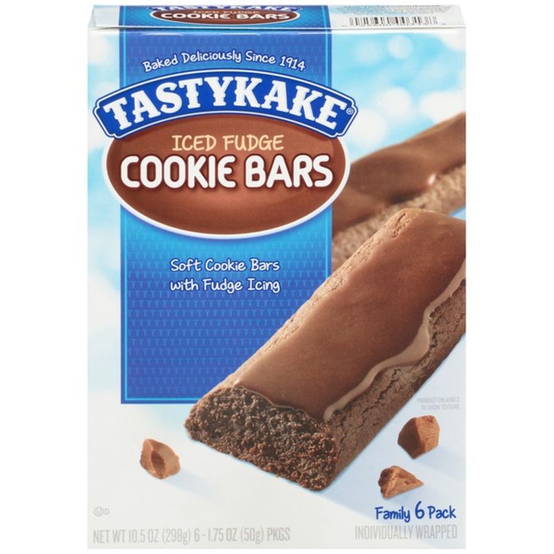 Tastykake Iced Fudge Cookie Bars (1.75 oz) Instacart