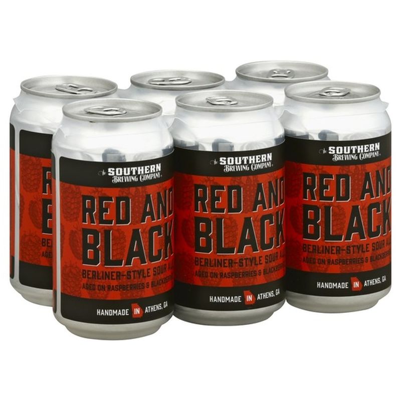 Southern Brewing Beer, Sour Ale, Red and Black, BerlinerStyle (12 fl oz) Instacart