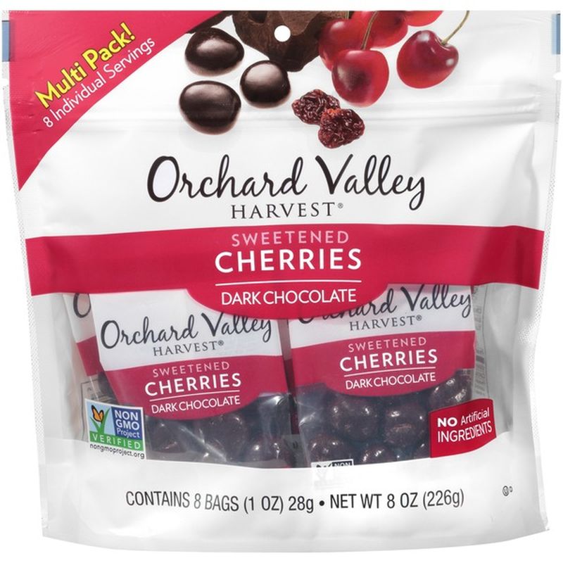 Orchard Valley Harvest Dark Chocolate Sweetened Cherries